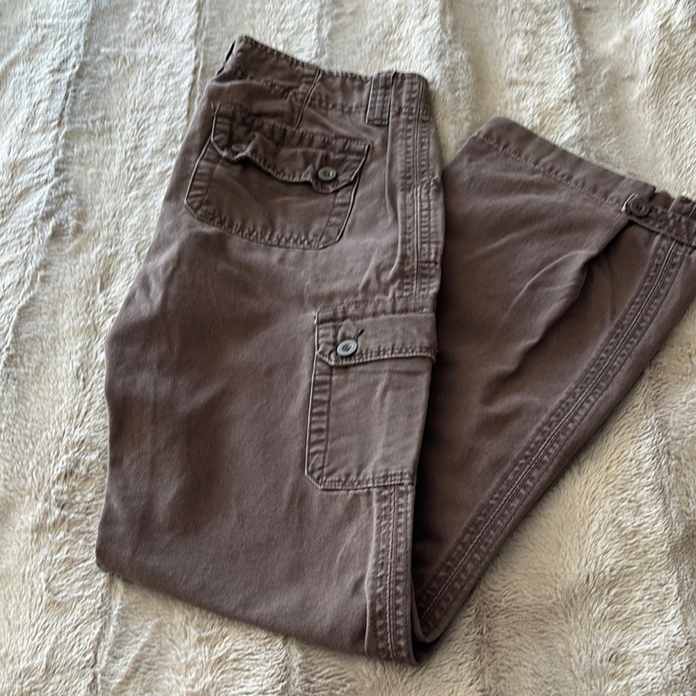 Casual Brown Cargo Pants